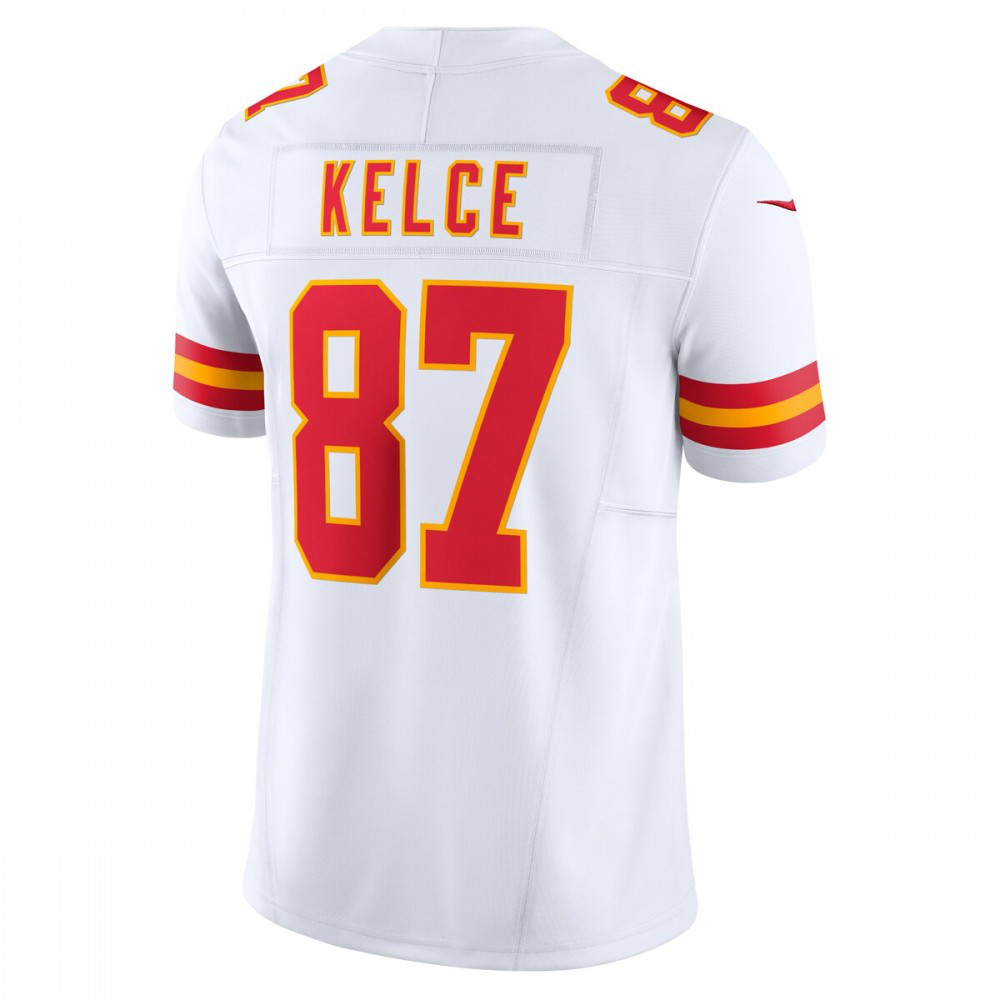 Travis Kelce Kansas City Chiefs Nike Vapor F.U.S.E. Limited Jersey - White-Profan Arena